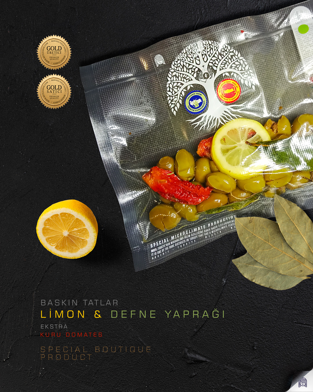 Limonlu + Defne Yapraklı